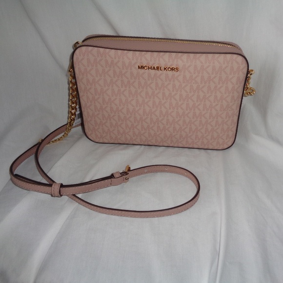 michael kors jet set crossbody ballet